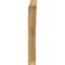 Ekena Millwork Traditional Block Rough Sawn Outlooker, Western Red Cedar, 6"W x 46"D x 46"H OUT06X46X46TRA05RWR - alternate 4